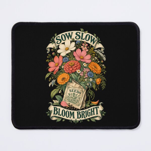 Item preview, Sow Slow Bloom Bright Garden Shirt designed and sold by TeeEnigmaa.