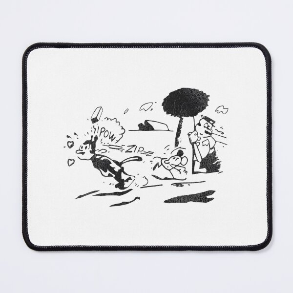 Item preview, Pulp Fiction Inspired Jules Winnfield with Krazy Kat Art Style Design designed and sold by marcelvelky.