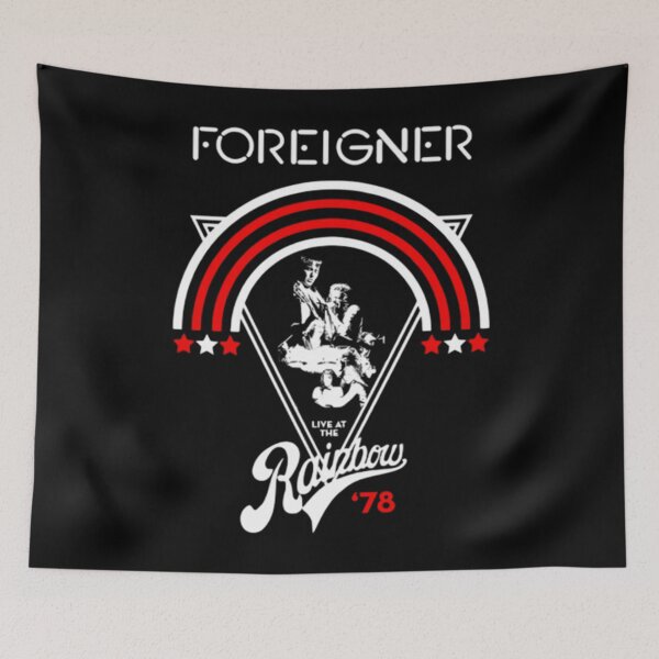 Item preview, FOREIGNER band designed and sold by KMBRstudioSg.