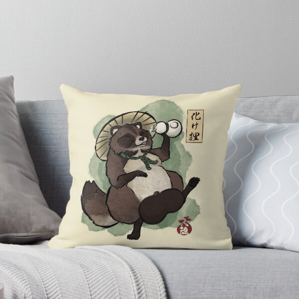 Item preview, Tanuki designed and sold by FuegoFatuoArt.