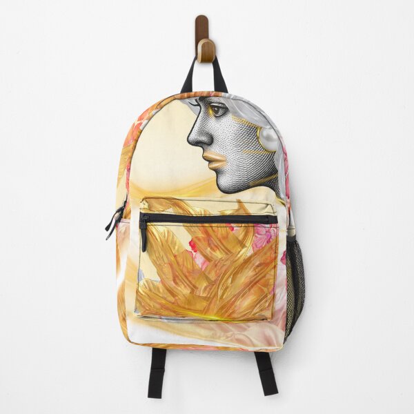 Item preview, Aura of Gold — Classical Portrait and Golden Floral Aesthetic designed and sold by tinkeybabes.