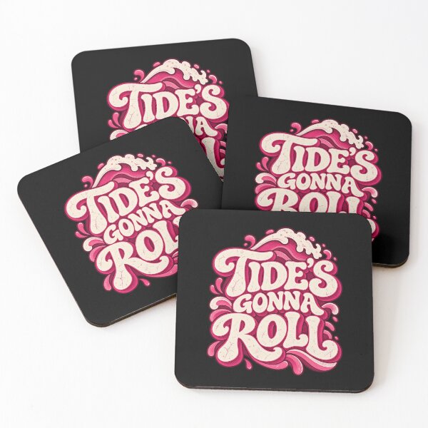 Item preview, Tide's Gonna Roll Retro Vintage Wave Typography Design designed and sold by SmithOscarShop.
