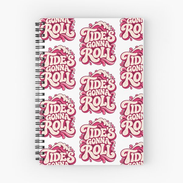 Item preview, Tide's Gonna Roll Retro Vintage Wave Typography Design designed and sold by SmithOscarShop.