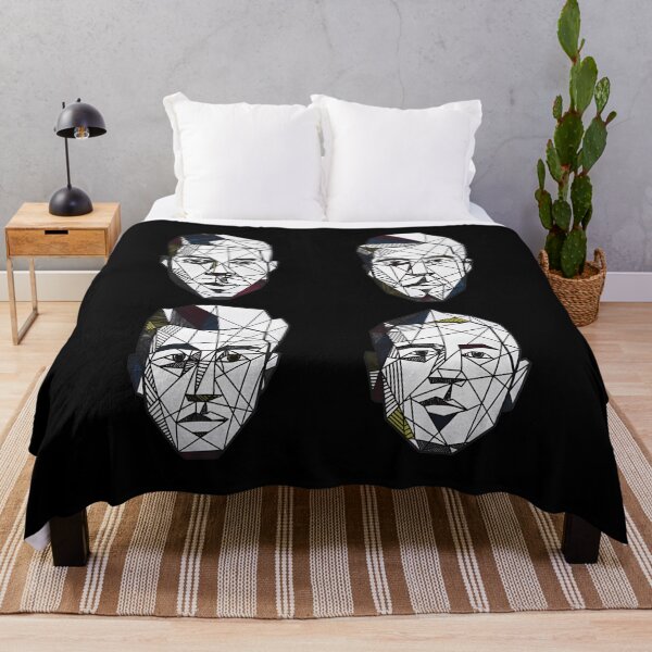 Item preview, Geometric Wireframe Face Arrays Abstract designed and sold by Greatstfgreen.