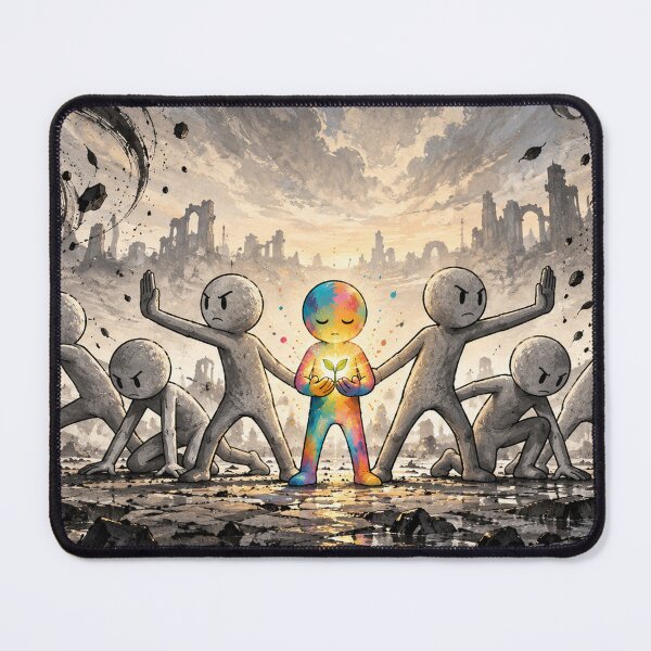 Item preview, Together Against the Darkest Storm designed and sold by Qenlo.