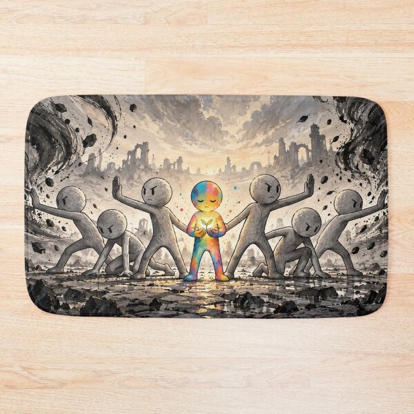 Item preview, Together Against the Darkest Storm designed and sold by Qenlo.