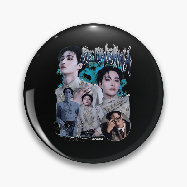 Item preview, ATEEZ Seonghwa Vintage 90s Retro Kpop  designed and sold by TerryBr4332403.