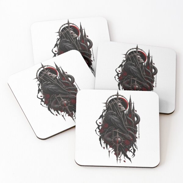 Item preview, The Raven Beneath The Crimson Eclipse designed and sold by anitant.