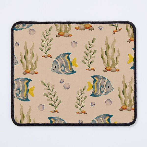 Item preview, Tropical Fish Seaweed Seamless Pattern designed and sold by SheHood.
