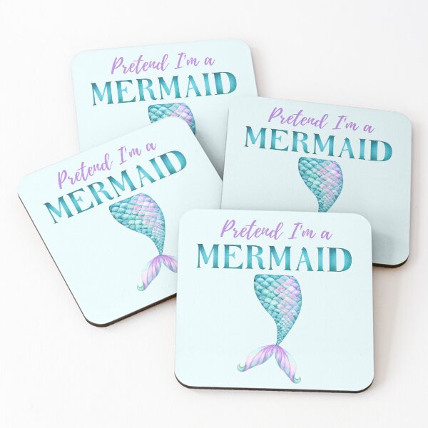 Item preview, Pretend I'm A Mermaid Girly Purple Teal Halloween Costume designed and sold by LoveSeasonz.