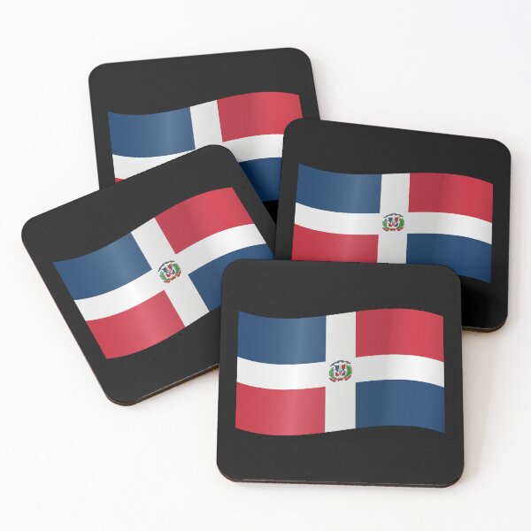 Item preview, Dominican Republic Waving Flag Statement Style for Supporters designed and sold by YAZ.