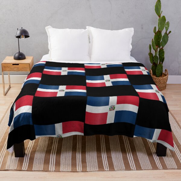 Item preview, Dominican Republic Waving Flag Statement Style for Supporters designed and sold by YAZ.
