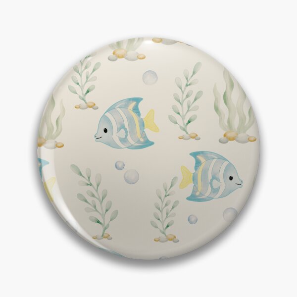 Item preview, Tropical Fish Seaweed Seamless Pattern designed and sold by SheHood.