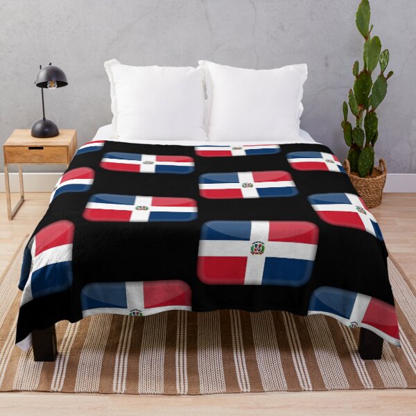 Item preview, Dominican Republic 3D Flag Cultural Identity & Expat Style designed and sold by YAZ.