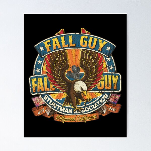 Item preview, Fall Guy Stuntman Association Vintage Eagle Emblem  designed and sold by DIANELEMSTER.