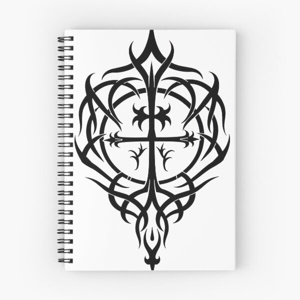 Item preview, Christian Mandala Tattoo Flash: Cross and Tribal Patterns designed and sold by Qubivibe.