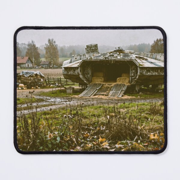 Item preview, Millennium Falcon on Muddy Farm Yard designed and sold by Late Theory.