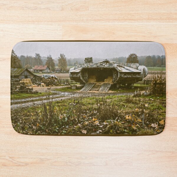 Item preview, Millennium Falcon on Muddy Farm Yard designed and sold by Late Theory.