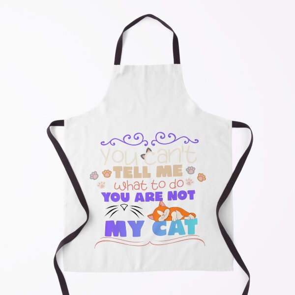 Item preview, Funny Cat T-Shirt - You Can't Tell Me What To Do You Are Not My Cat - Cute Cat Lover Gift, Cat Mom & Cat Dad Shirt, Humorous Pet Graphic Tee designed and sold by MaybeeShirts.