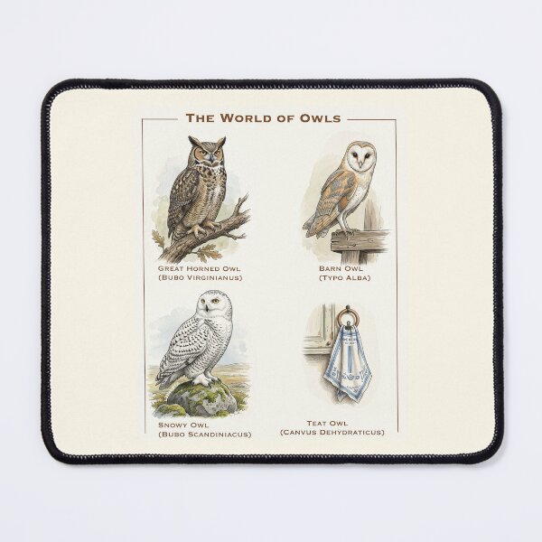 Item preview, Owls of the World designed and sold by Lazykatz.