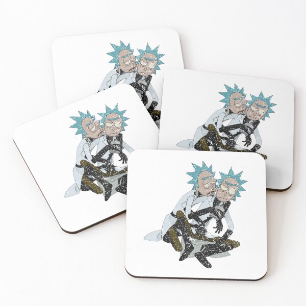 Item preview, Rick Hugging Rick - Alternate Dimension Rick and Morty Fanart  designed and sold by gotoworkea.