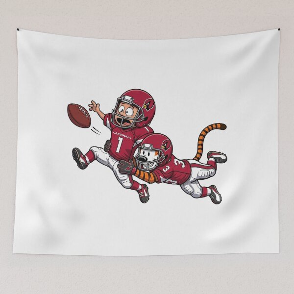 Item preview, Calvin And Hobbes Arizona Football Action Fan designed and sold by DamianRoy88.