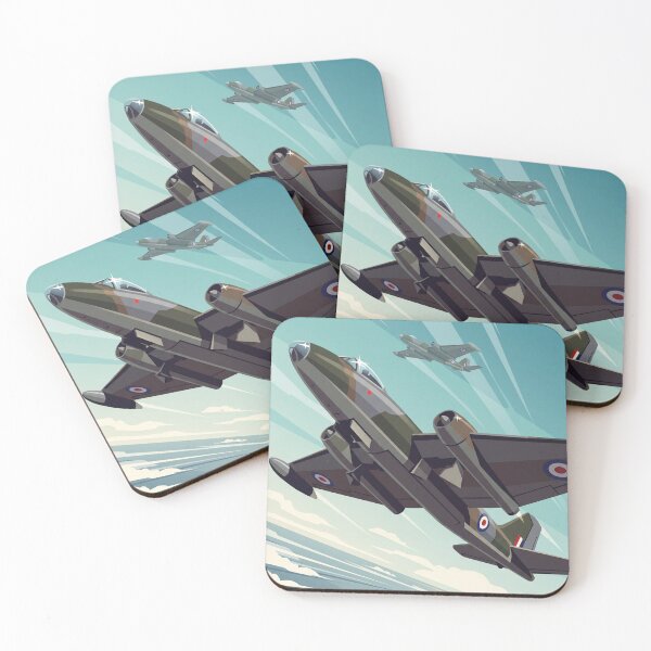 Item preview, RAF English Electric Canberra Banking Illustration designed and sold by Airpower Art.