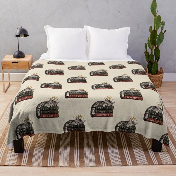 Item preview, Veni Vidi Dormivi – Sleeping Cat on Antique Books designed and sold by MetaModel Editions.