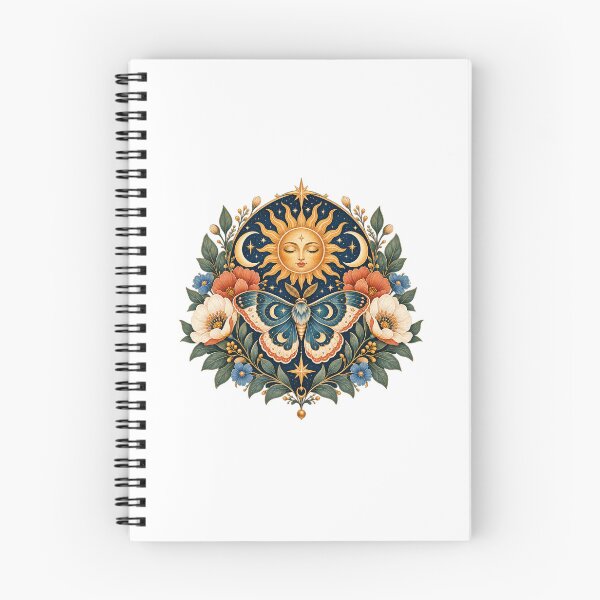 Item preview, Mystic Celestial Moth Botanical designed and sold by Sari Ramayani.