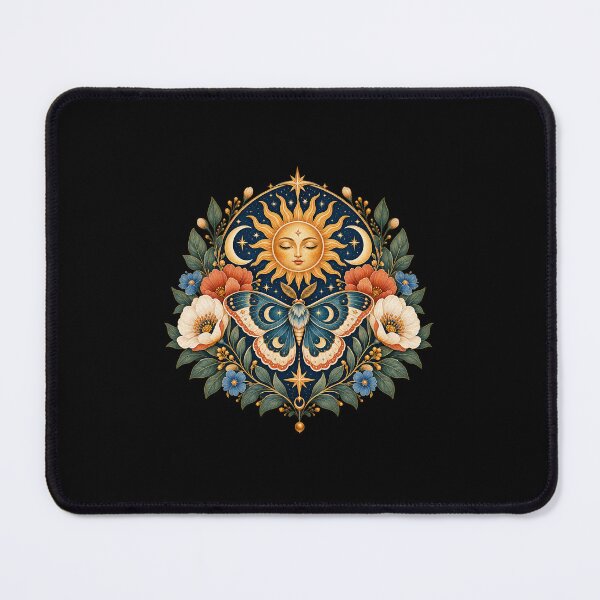 Item preview, Mystic Celestial Moth Botanical designed and sold by Sari Ramayani.