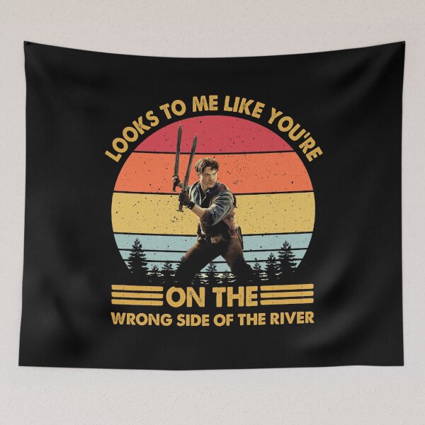 Item preview, Vintage Looks to Me Like You're On The Wrong Side Of The River Retro designed and sold by RutDavies.