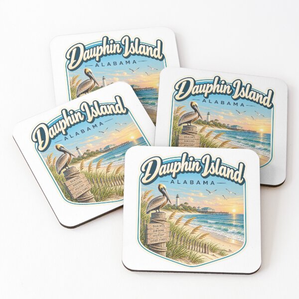 Item preview, Dauphin Island Alabama  designed and sold by PamLeeDesign.