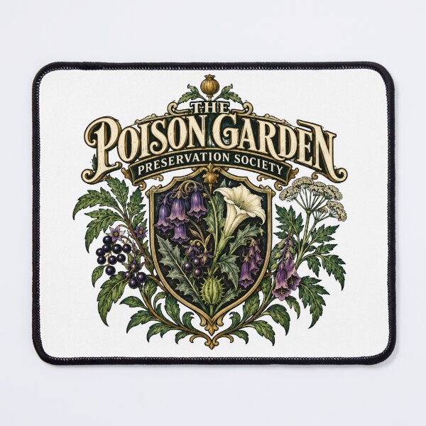 Item preview, Poison Garden Botanical Gothic Plant Preservation Society designed and sold by OUICHA.