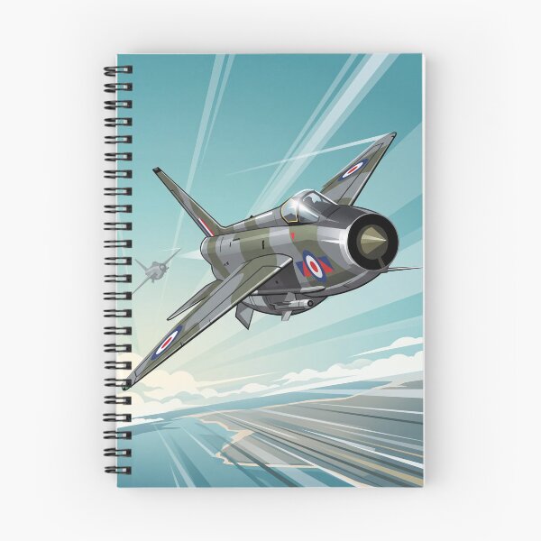 Item preview, RAF English Electric Lightning Banking Illustration designed and sold by Airpower Art.