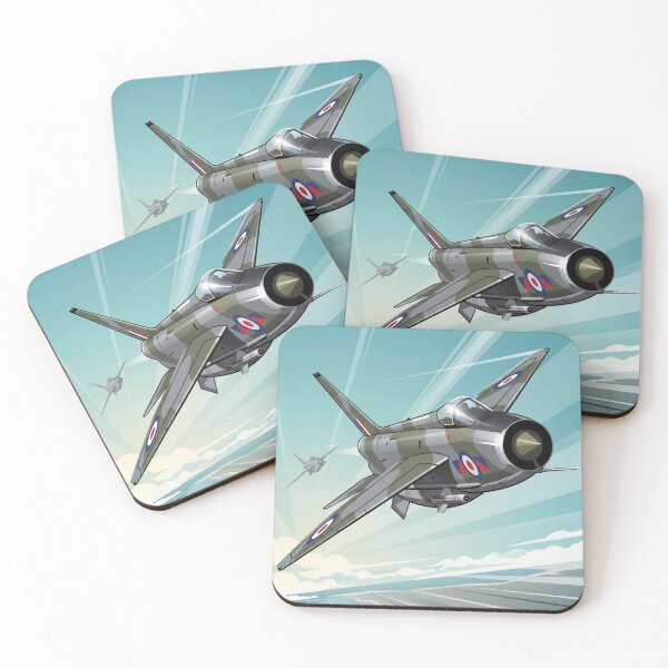 Item preview, RAF English Electric Lightning Banking Illustration designed and sold by Airpower Art.