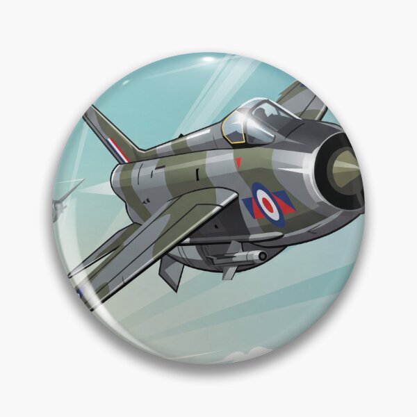 Item preview, RAF English Electric Lightning Banking Illustration designed and sold by Airpower Art.
