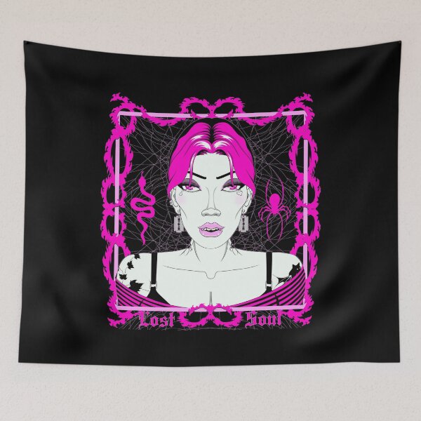 Item preview, Lost Soul | Goth girl with beautiful eyes | Alternative Gothic Altgirl Wicca Illustration designed and sold by ProdbyNiECO.