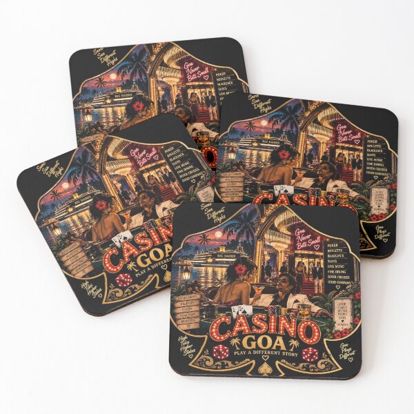Item preview, Casino Goa — Goa Never Bets Small designed and sold by Goanheartprints.