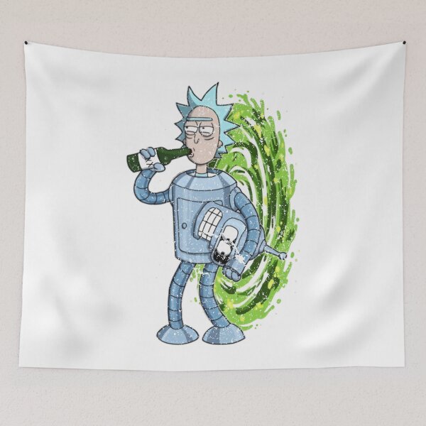Item preview, Rick Robot Bender Portal Mashup designed and sold by gotoworkea.
