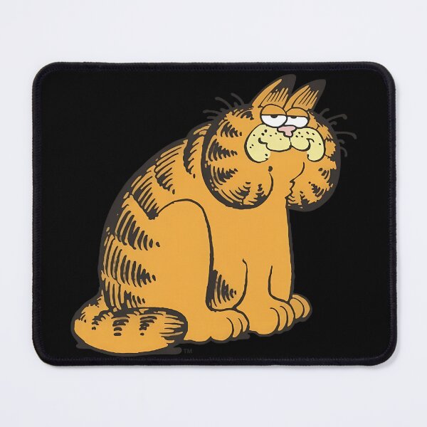 Item preview, Grumpy Orange Felines Character Sitting Down designed and sold by Greatstfgreen.