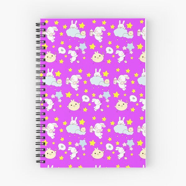 Item preview, Cute Bunny and Baby Chick Kawaii Seamless Pattern 2 designed and sold by Madhav Creations Studio.
