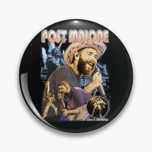 Item preview, Post Malone Vintage Bootleg Graphic Full Color  designed and sold by growzjherona.