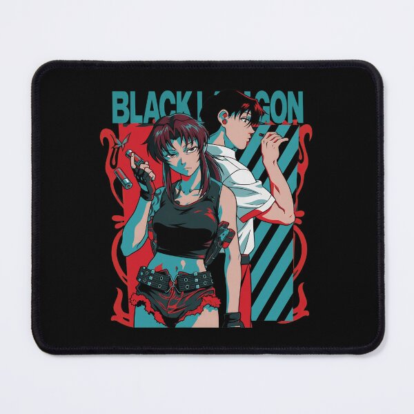 Item preview, Black Lagoon Anime - Revy Rock Action designed and sold by ScottMi3981125.