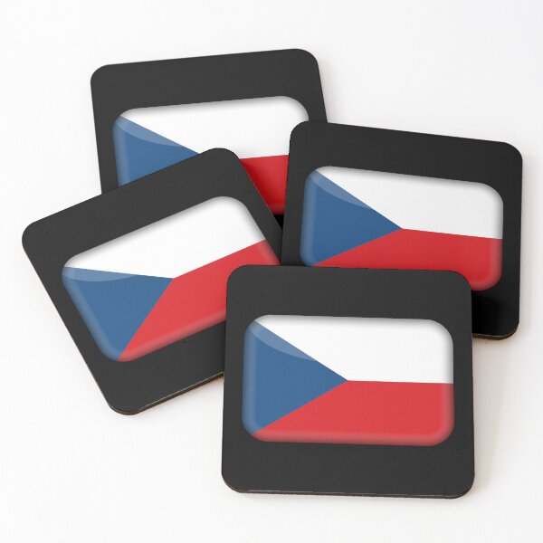 Item preview, Czech 3D Flag Cultural Identity & Expat Style designed and sold by YAZ.