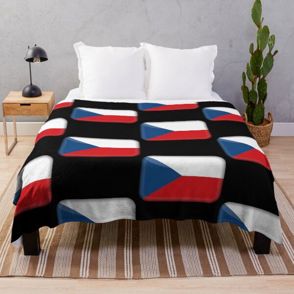 Item preview, Czech 3D Flag Cultural Identity & Expat Style designed and sold by YAZ.