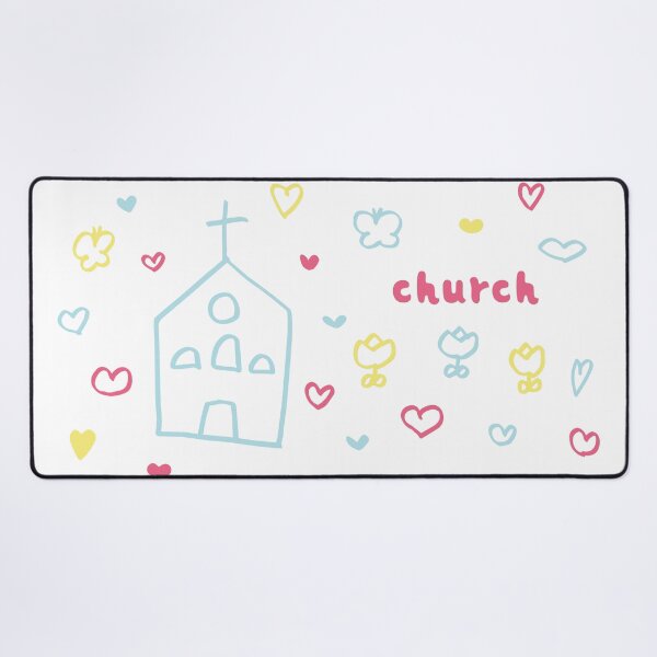 Item preview, Churches of Nagasaki – Hand-Drawn Style designed and sold by Nespera-Store.