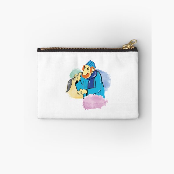 Item preview, Creative Blue Scarfed Artist with Big Paintbrush designed and sold by Minem39.