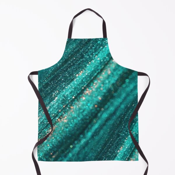 Item preview, Emerald Green Teal Glitter Texture — Sparkly Turquoise Glam Background designed and sold by LYAN-STORE.