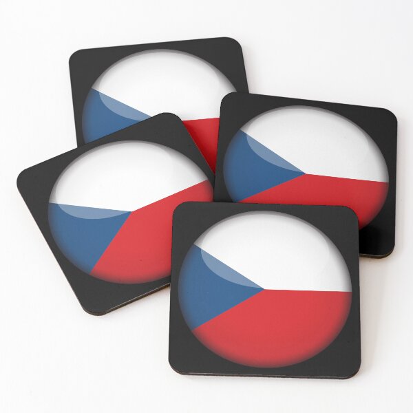 Item preview, Czech 3D Round Flag Statement Art for Supporters designed and sold by YAZ.