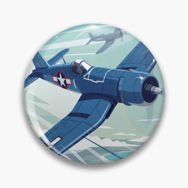 Item preview, F4U Corsair Banking Vector Illustration designed and sold by Airpower Art.